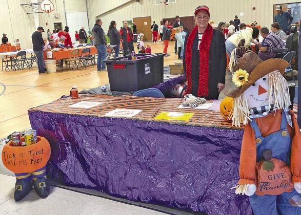 The children were greeted with smiles as they entered the Callaway Community Center on Saturday for the annual Kids Carnival.