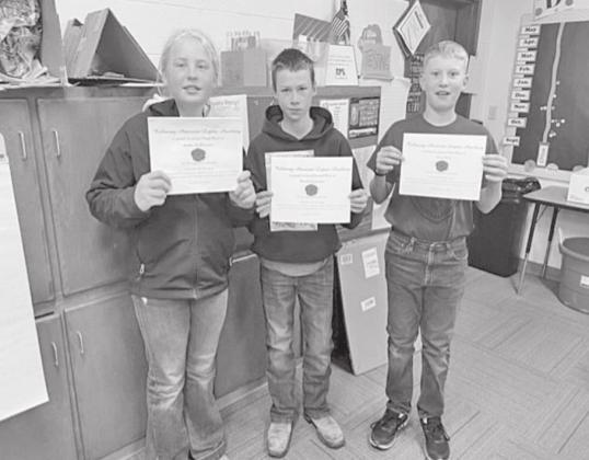 6th Grade Poppy Poster Winners