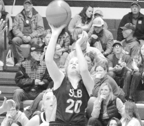 Bryn Schwarz continues to lead the Lady Bobcats in points. (Courier file photo by Patti Schwarz)