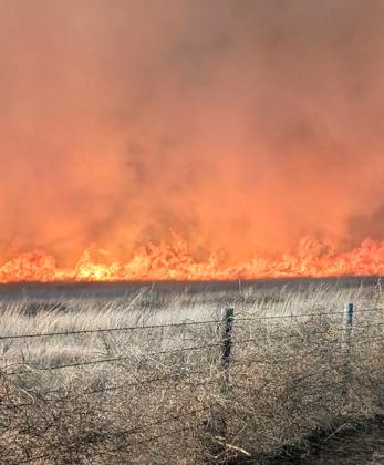 CVFD fights February 2024 grass fire. (File photo)