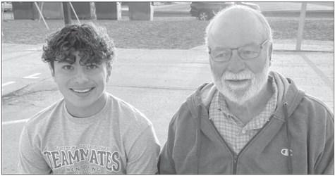 Connor Paulsen and Ken Rigler are one of the 45 current TeamMates matches at CPS. More mentors are needed!