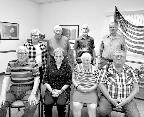 Front row, from left: Lane Nansel, Berry Anne Strawn, Linda Lawrence, Craig Meads; back row: Lee Ann Young, Pace Goodwin, Drew Goodwin and Cliff Meads. (Courtesy photo)