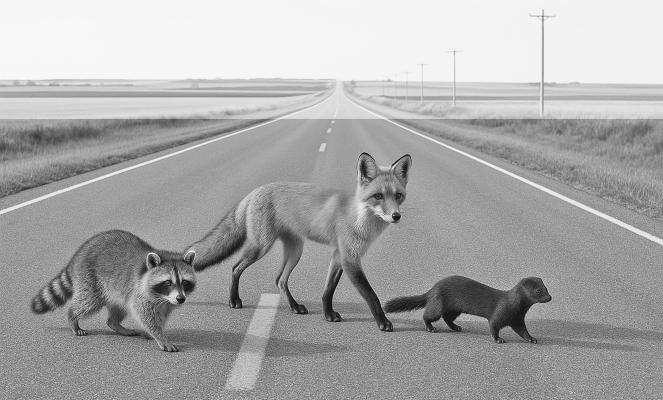 Why The Racoons, Foxes...And Mink Crossed The Road