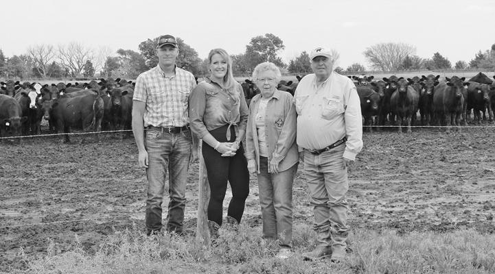 Levi Messersmith, Bobbie Jo Messersmith, Linda Benjamin, and Howard (Howdy) Benjamin, are the 2026 Cattlemen’s Ball of Nebraska hosts. (Syndicate Photo)