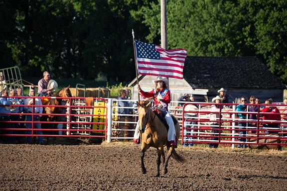 The Seven Valleys Rodeo is one of the highlights each year of the Pioneer Picnic, and will be held on Friday, June 24 and Sunday, June 26 beginning at 7:30 each evening. (Courier file photo)